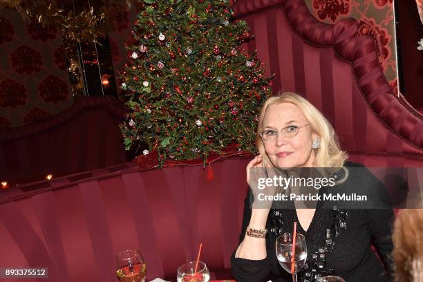 Cornelia Sharpe Bregman attends A Christmas Cheer Holiday Party 2017 Hosted by George Farias, Anne and Jay McInerney at The Doubles Club on December...