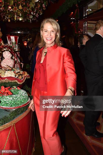 Alison Spear attends A Christmas Cheer Holiday Party 2017 Hosted by George Farias, Anne and Jay McInerney at The Doubles Club on December 14, 2017 in...