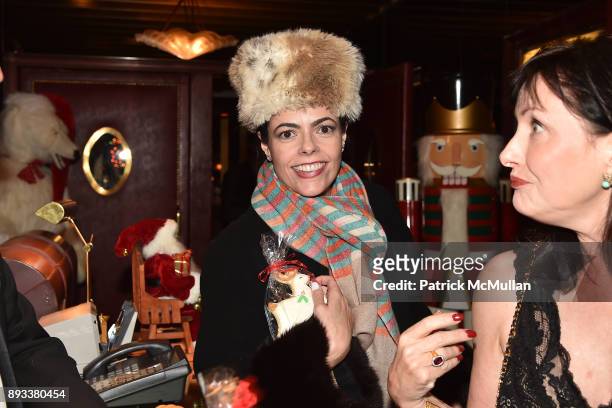 Chele Chiavacci Farley attends A Christmas Cheer Holiday Party 2017 Hosted by George Farias, Anne and Jay McInerney at The Doubles Club on December...
