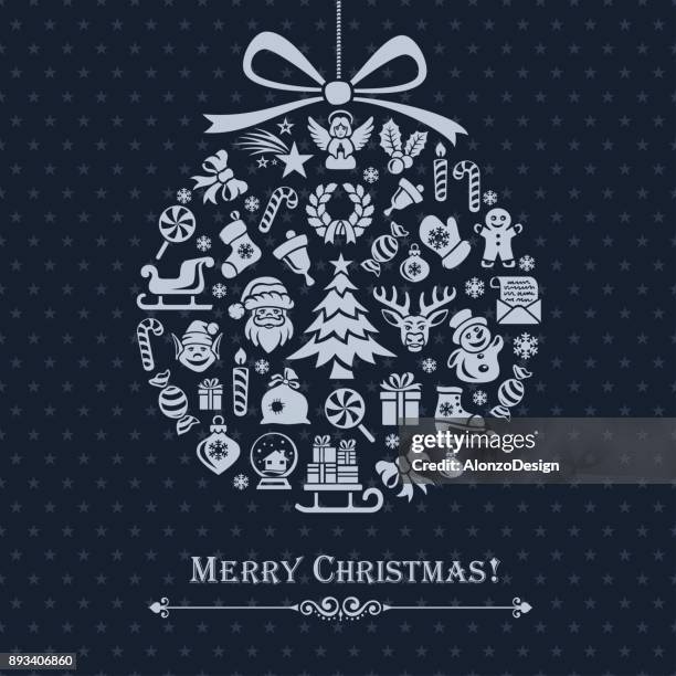 christmas decoration - ginger bread cookie stock illustrations