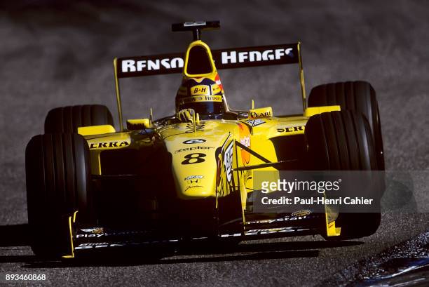 Heinz-Harald Frentzen, Jordan-Mugen-Honda 199, Grand Prix of Germany, Hockenheimring, 01 August 1999.