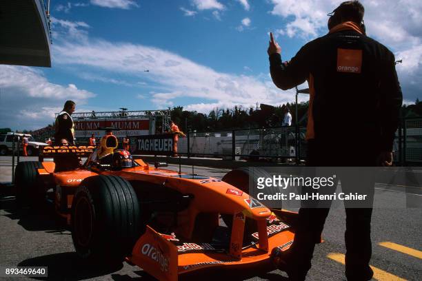 Heinz-Harald Frentzen, Arrows-Cosworth A23, Grand Prix of San Marino, Autodromo Enzo e Dino Ferrari, Imola, 14 April 2002.