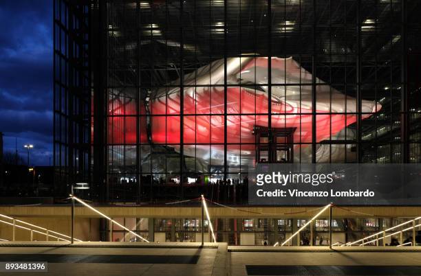 la nuvola, convention center, rome - massimiliano fuksas stock pictures, royalty-free photos & images
