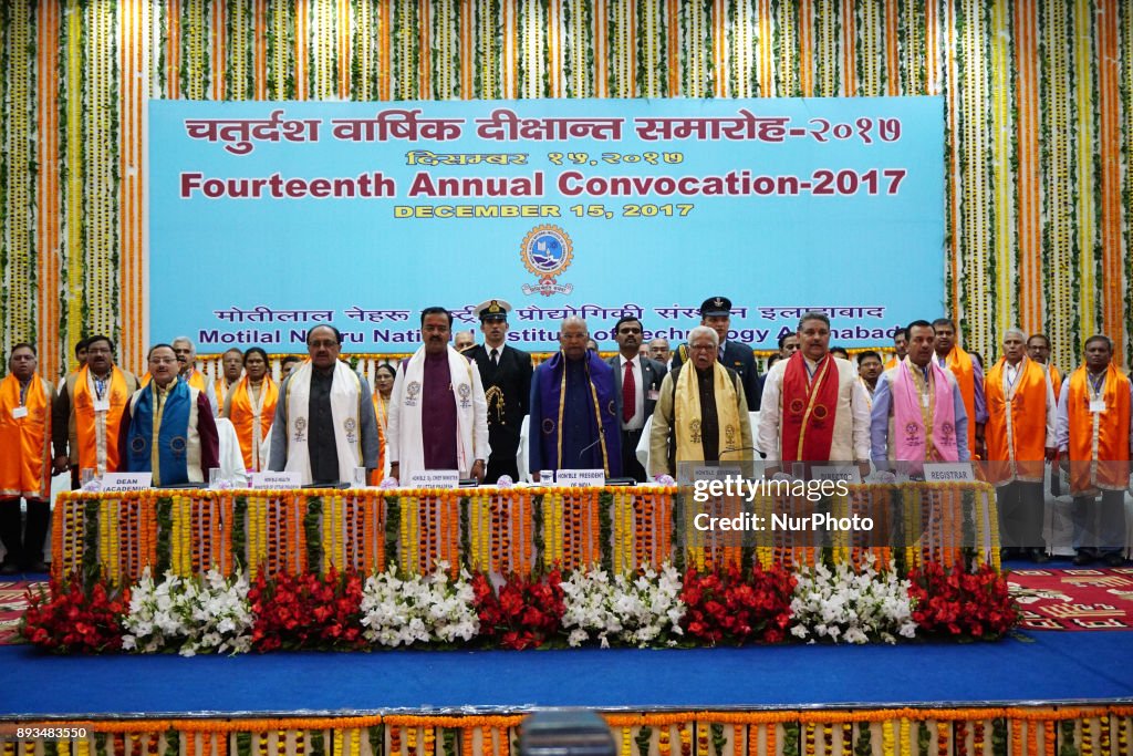 14th convocation ceremony of MNNIT (Moti lAl Nehru National Institute of Technology )