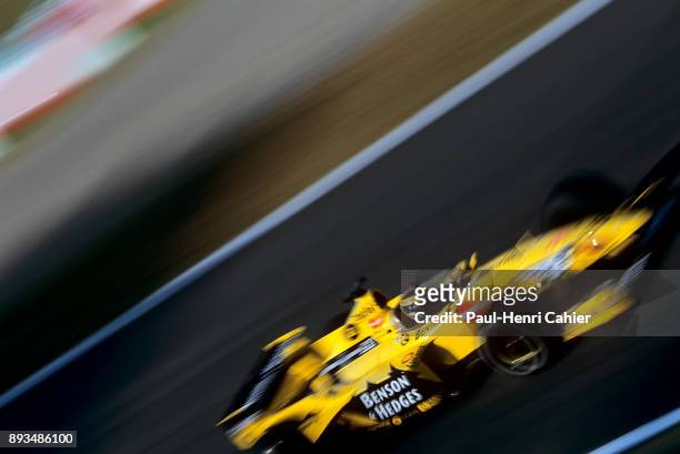 Heinz-Harald Frentzen, Jordan-Mugen-Honda 199, Grand Prix of Japan, Suzuka Circuit, 31 October 1999.