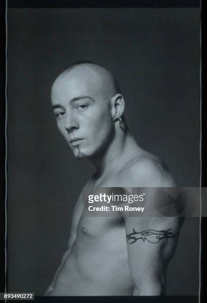 John Hendy of boy band East 17, portrait, United Kingdom, 1995.