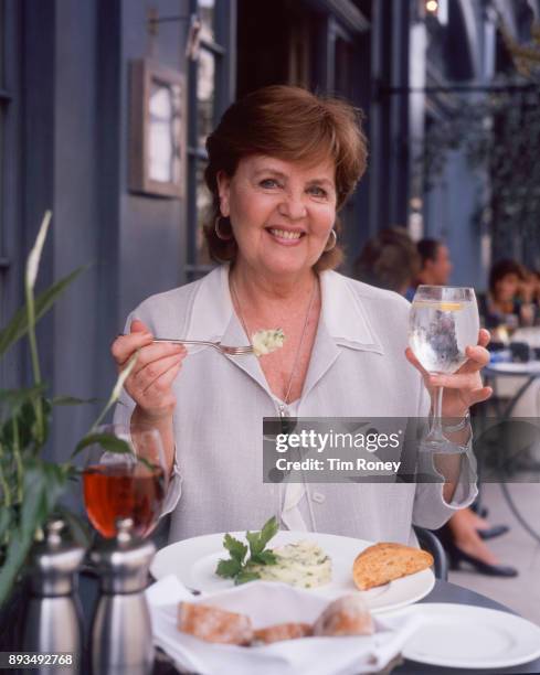 Actress Pauline Collins, portrait, United Kingdom, circa 2000.