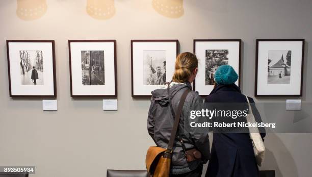 Photographs taken by Henri Cartier-Bresson, 1908-2004, are on display for auction December 10, 2017 at Phillips in New York City. The 1961 photograph...