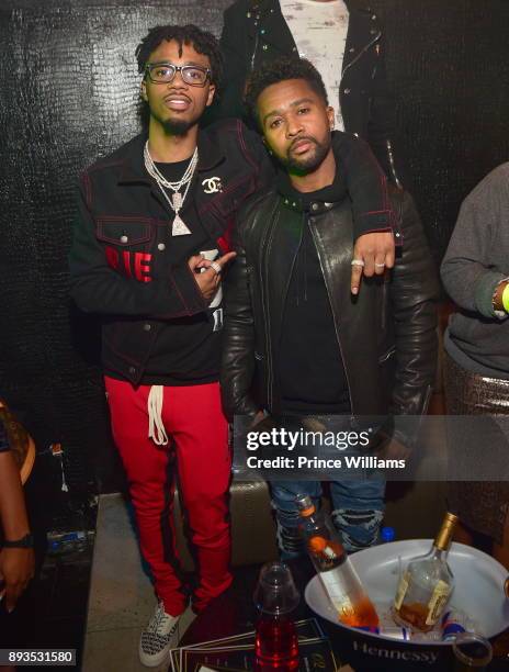 Metro Boomin and Zaytoven attend BMI Holiday Party at O2 Lounge on December 14, 2017 in Atlanta, Georgia.