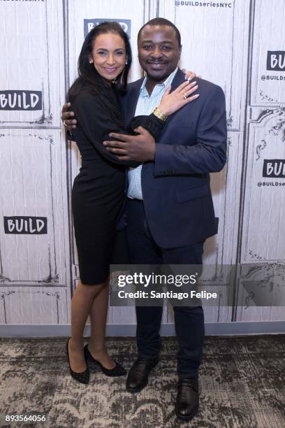 Susan Fales-Hill and Robert Battle at Build Presents to discuss the Alvin Ailey American Dance Theater Studio on December 15, 2017 in New York City.
