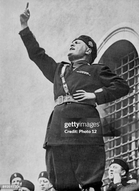 Duce 676 Duce Benito Mussolini Stock Photos, High-Res Pictures, and Images ...