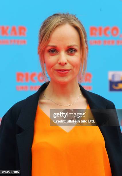 Darstellerin Friederike Kempter bei der Filmpremiere: "Rico, Oscar und der Diebstahlstein" im Kino Zoo-Palast in Berlin Datum: