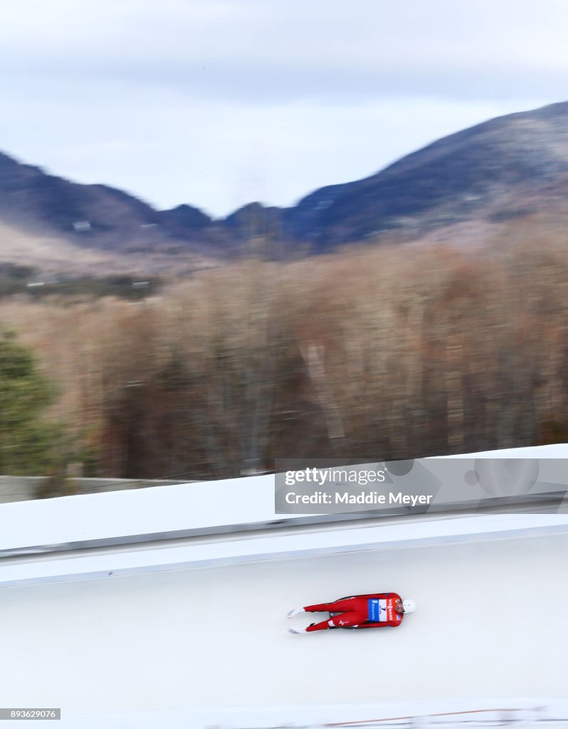 Viessmann FIL Luge World Cup Race & US Olympic Team Announcement