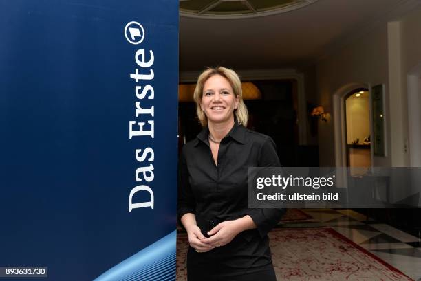 Jahres-Pressekonferenz der ARD-Koordination Fernsehfilm und ARD Degeto Hotel Vier Jahreszeiten in Hamburg Verena Kulenkampff, ARD-Koordinatorin...