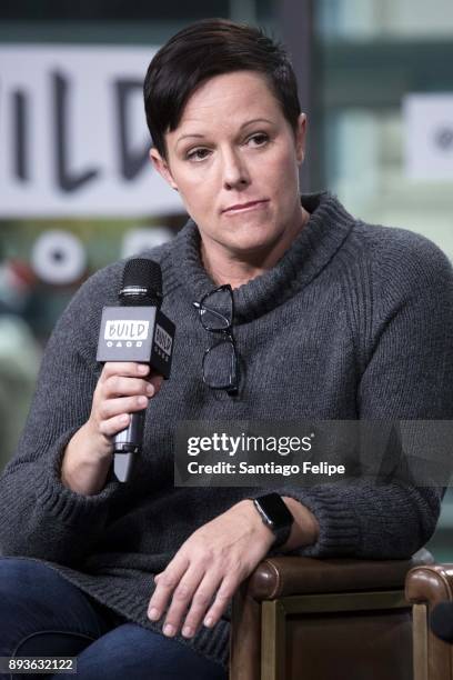 Charity Lee attends Build Presents to discuss the "The Family I Had" at Build Studio on December 15, 2017 in New York City.