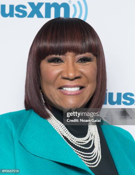 Singer Patti LaBelle visits the SiriusXM Studios on December 15, 2017 in New York City.