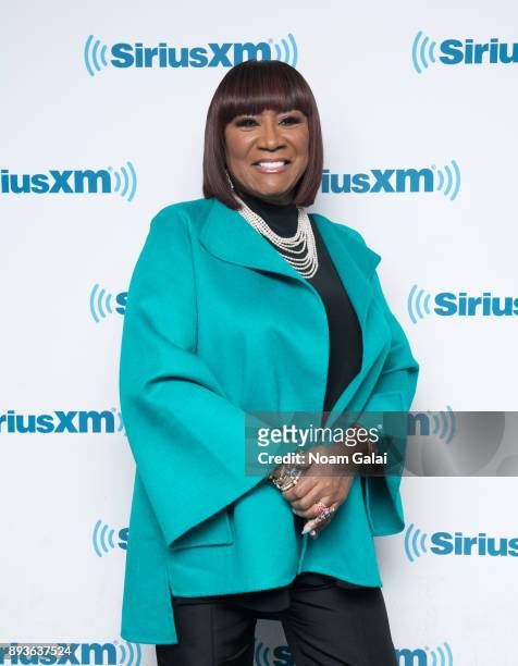 Singer Patti LaBelle visits the SiriusXM Studios on December 15, 2017 in New York City.