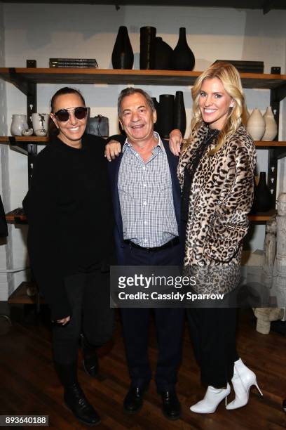 Donna Karan, Alec Gores and Kelly Noonan Gores attend Premiere Screening Of Heal Documentary As Part Of Urban Zen Holiday Experience Featuring Panel...