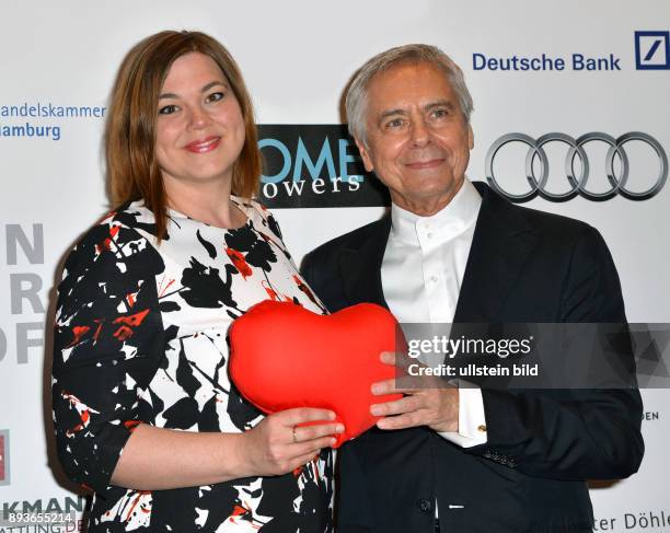 Gala "Das Herz im Zentrum" am 09. 06. 2016 im Börsensaal, Handelskammer Hamburg Foto : Katharina Fegebank Prof. Dr. John Neumeier