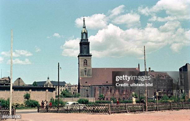 Berlin, Marienkirche, St. Mary's Church in Berlin-Mitte