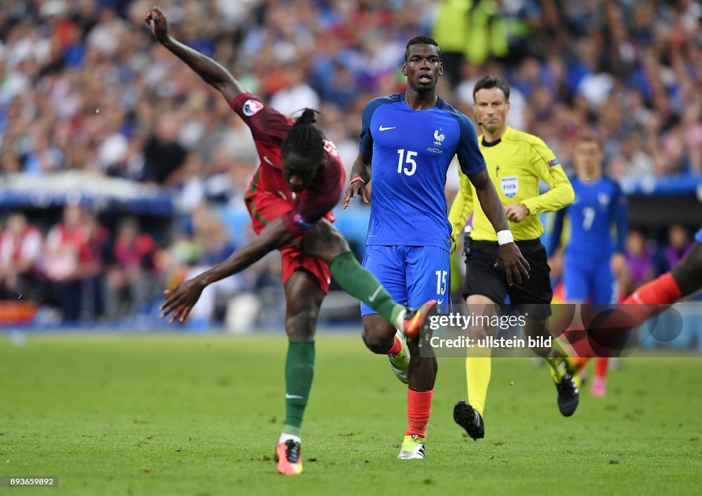 Fussball Europameisterschaft 2016 Finale: Torschuetze Eder (Portugal)