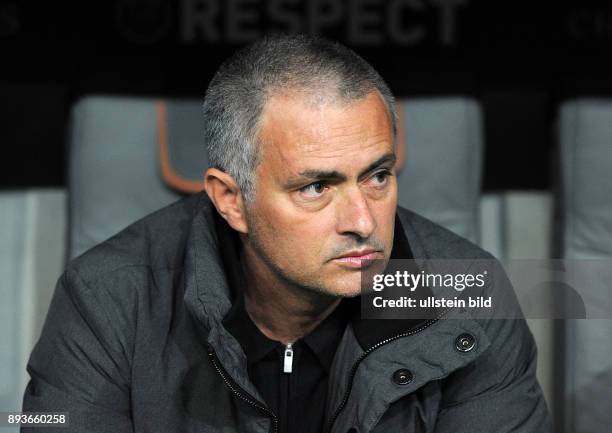 Bayern Muenchen - Real Madrid Trainer Jose Mourinho