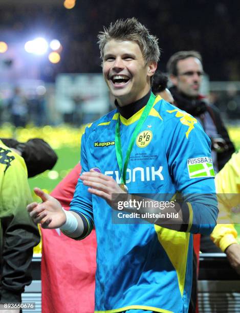 Endspiel, Saison 2011/2012 - FUSSBALL DFB POKAL FINALE SAISON 2011/2012 Borussia Dortmund - FC Bayern Muenchen Torwart Mitchell Langerak