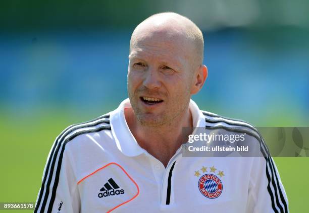 Fussball 1. Bundesliga: Saison Vorbereitung 2012/2013 Trainingslager des FC Bayern Muenchen Sportvorstand Matthias Sammer