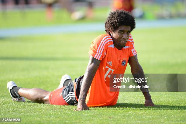 Fussball 1. Bundesliga: Saison Vorbereitung 2012/2013 Trainingslager des FC Bayern Muenchen Dante