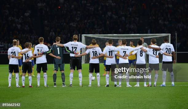 Fußball-Weltmeisterschaft Brasilien 2014, Qualifikation, Gruppe C - Fussball International WM Qualifikation 2014 Deutschland - Schweden Das Team von...