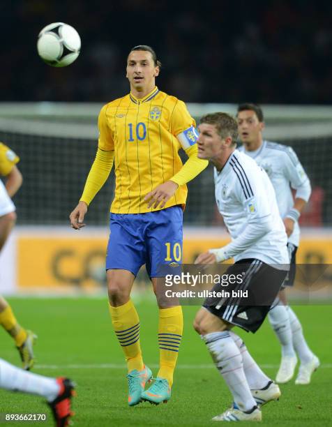 Fußball-Weltmeisterschaft Brasilien 2014, Qualifikation, Gruppe C - Fussball International WM Qualifikation 2014 Deutschland - Schweden Zlatan...