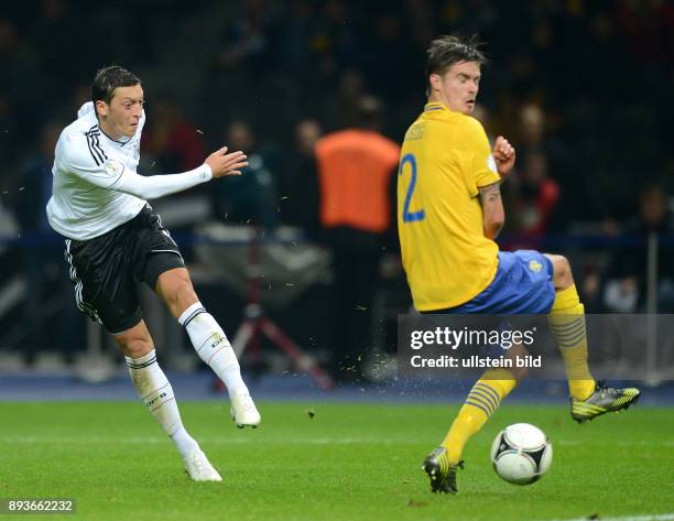 Fußball-Weltmeisterschaft Brasilien 2014, Qualifikation, Gruppe C - Fussball International WM Qualifikation 2014 Deutschland - Schweden Tor zum 4:0...