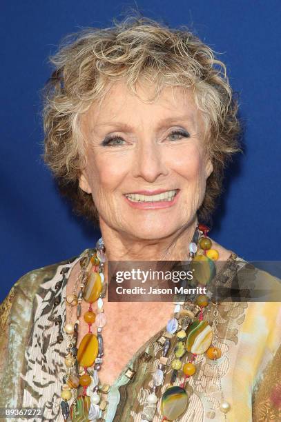 Actress Cloris Leachman arrives at a special screening of Walt Disney Pictures' "Ponyo" at the El Capitan Theatre, on July 27, 2009 in Hollywood,...
