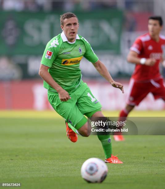 Bundesliga 2013/2014 Testspiel FC Ingolstadt 04 - Borussia Moenchengladbach Max Kruse mit Ball