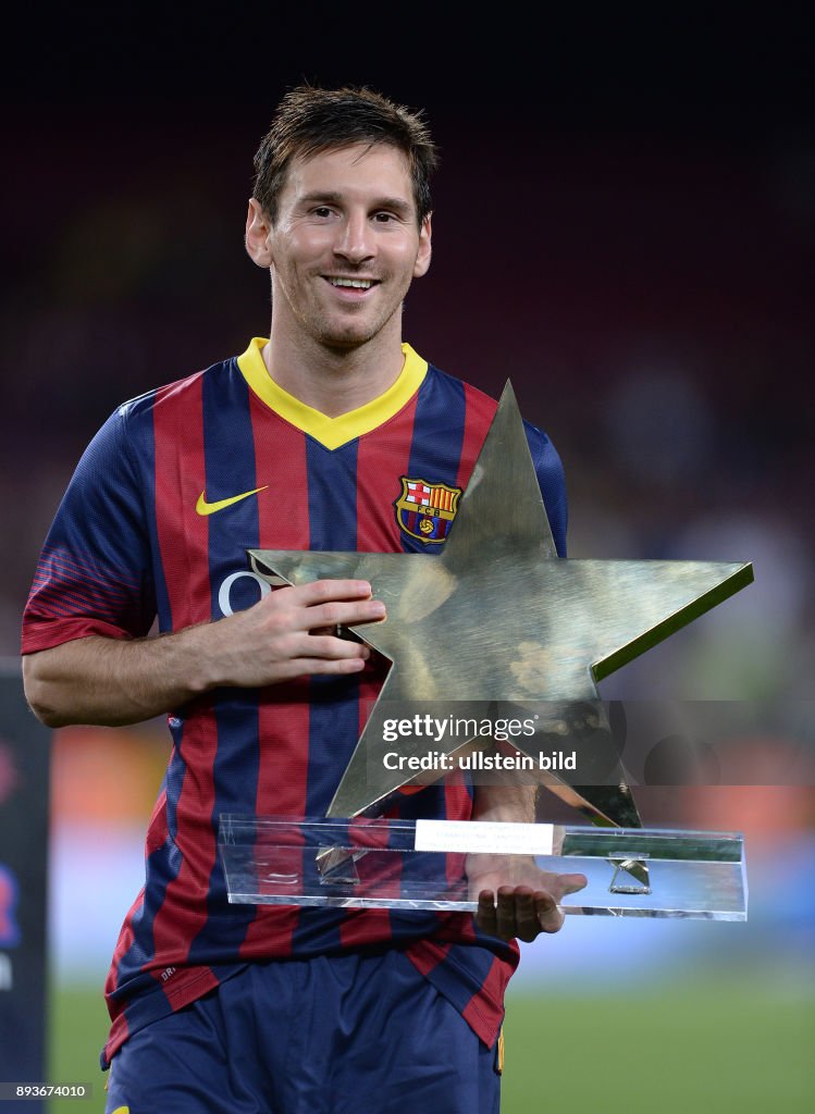FUSSBALL International 2013/2014: Lionel Messi (Barca)