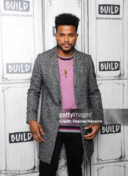 Actor/musician Trevor Jackson visits Build Series to discuss 'Grown-ish' at Build Studio on December 15, 2017 in New York City.