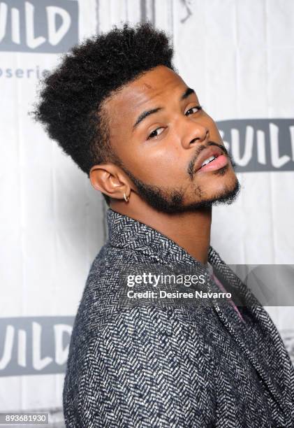 Actor/musician Trevor Jackson visits Build Series to discuss 'Grown-ish' at Build Studio on December 15, 2017 in New York City.