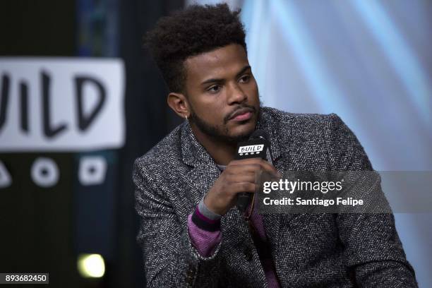 Trevor Jackson attends Build Presents to discuss "Grown-ish" at Build Studio on December 15, 2017 in New York City.