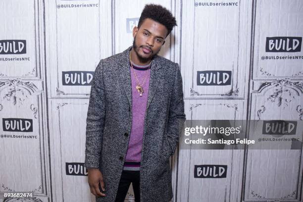 Trevor Jackson attends Build Presents to discuss "Grown-ish" at Build Studio on December 15, 2017 in New York City.