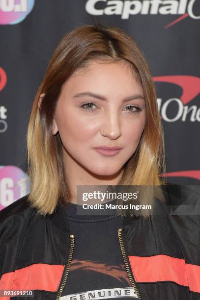 Julia Michaels attends Power 96.1s Jingle Ball 2017 Presented by Capital One at Philips Arena on December 15, 2017 in Atlanta, Georgia.