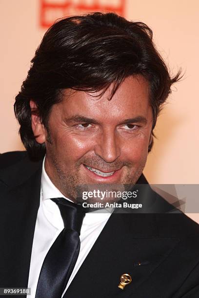 Singer Thomas Anders attends the 'Das Goldene Lenkrad' award ceremony on November 5, 2008 in Berlin, Germany.