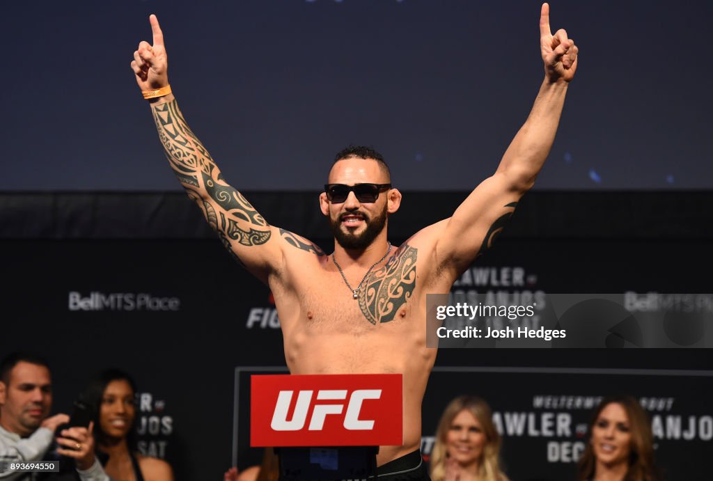 UFC Fight Night Weigh-in