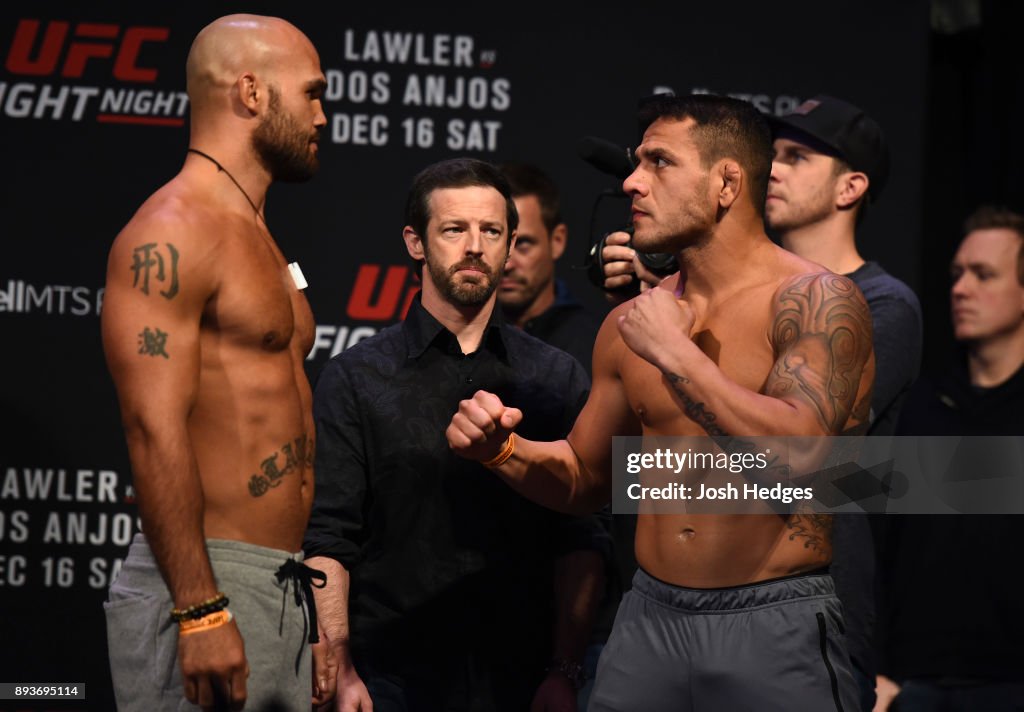 UFC Fight Night Weigh-in