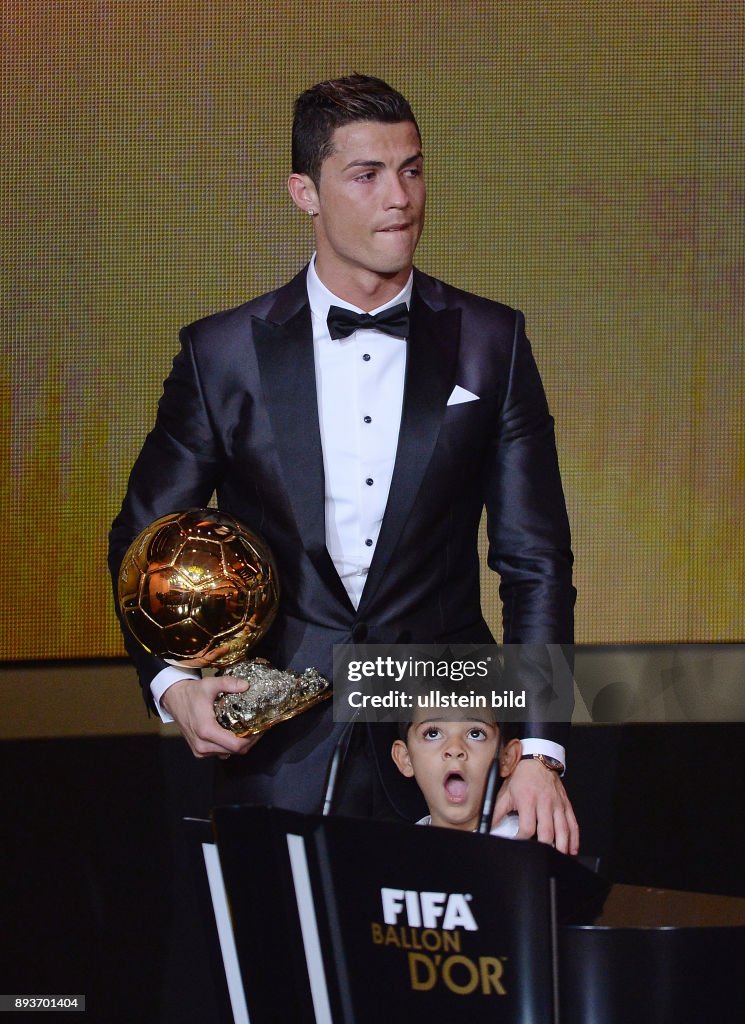 Fussball International FIFA Ballon d Or 2013: Cristiano Ronaldo (Portugal)