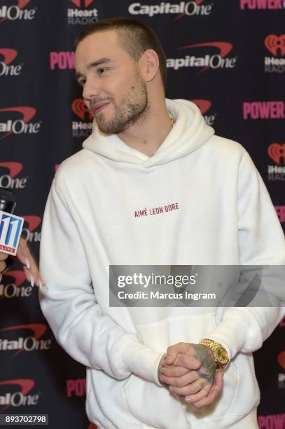 Liam Payne attends Power 96.1s Jingle Ball 2017 Presented by Capital One at Philips Arena on December 15, 2017 in Atlanta, Georgia.