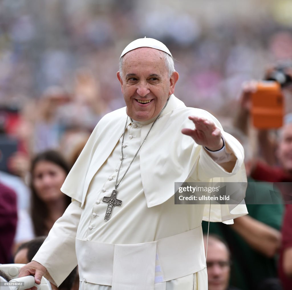 Rom Generalaudienz; Papst Franziskus I.