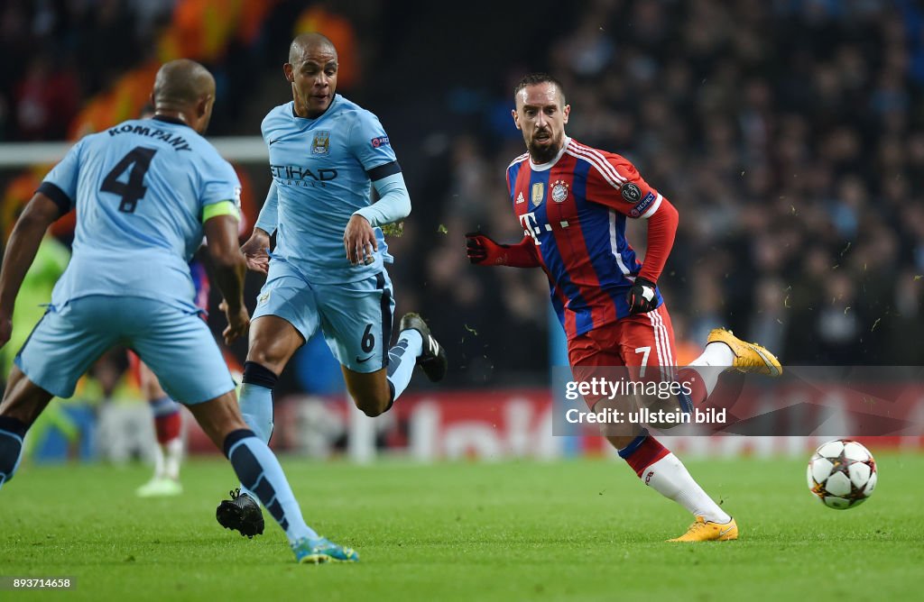 Fussball CHL  Saison 2014/2015: FC Bayern Muenchen - Manchester City