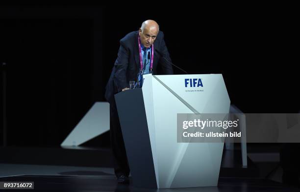 Fussball International 65. FIFA Kongress in Zuerich Praesident Jibril Rajoub