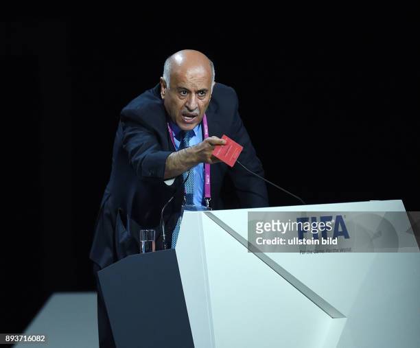 Fussball International 65. FIFA Kongress in Zuerich Praesident Jibril Rajoub