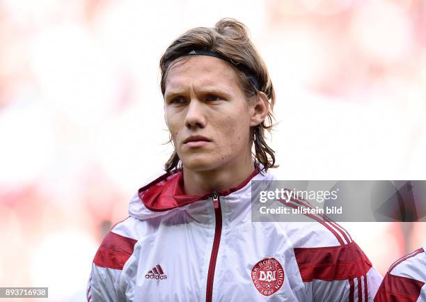 International UEFA U21-EUROPAMEISTERSCHAFT 2015 GRUPPENPHASE in Prag Tschechische Republik - Daenemark Jannik Vestergaard